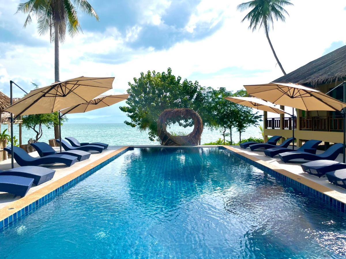 Absolute Beachfront Villas Baan Tai Bagian luar foto