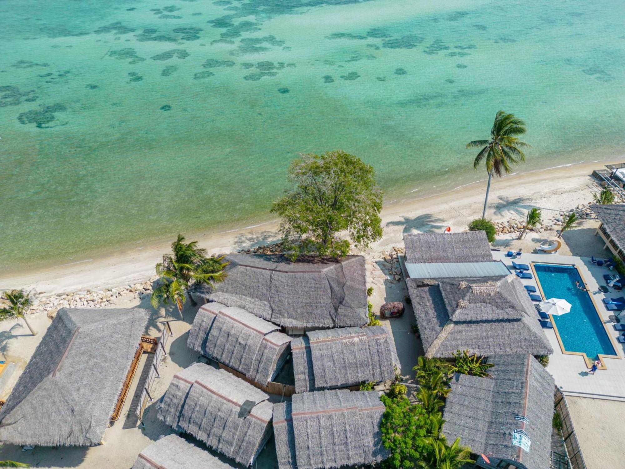 Absolute Beachfront Villas Baan Tai Bagian luar foto